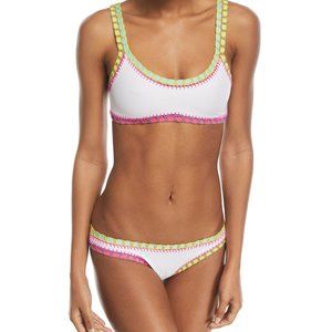 PLATINUM | Crochet Trim Hipster Bikini